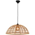 Miniatyrbillede 2 af 2: BRILLIANT Crosstown loftslampe 1-flamme trælampe / sort indendørs belysning, loftslamper | 1x A60, E27, 40W, egnet til standardlamper (medfølger ikke)