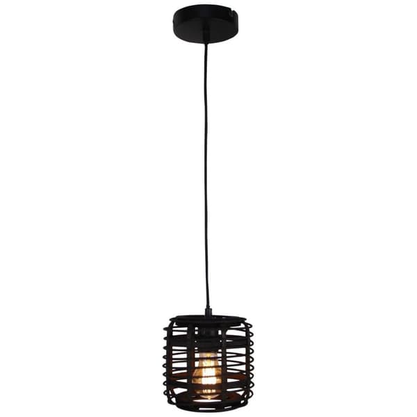 BRILLIANT Crosstown taklampa 16cm mörkt trä / svart inomhusbelysning, taklampor | 1x A60, E27, 40W, lämplig för vanliga lampor (ingår ej) | A ++ | Jus
