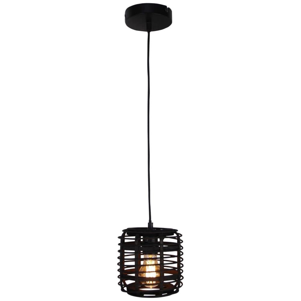BRILLIANT Crosstown taklampa 16cm mörkt trä / svart inomhusbelysning, taklampor | 1x A60, E27, 40W, lämplig för vanliga lampor (ingår ej) | A ++ | Jus