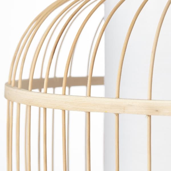 BRILLIANT Bones taklampa 40cm natur / vit inomhusbelysning, taklampor | 1x A60, E27, 40W, lämplig för vanliga lampor (ingår ej) | A ++ | Justerbar i h