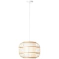 Miniatyrbild 1 av 8: BRILLIANT Bones taklampa 40cm natur / vit inomhusbelysning, taklampor | 1x A60, E27, 40W, lämplig för vanliga lampor (ingår ej) | A ++ | Justerbar i h