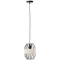 Pikkukuva 9 / 11: BRILLIANT valaisin, viisto kattovalaisin 23cm musta / luonnollinen, 1x A60, E27, 40W, johto lyhennetty / korkeussäädettävä