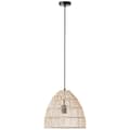 Pikkukuva 6 / 8: BRILLIANT lamppu, Minster kattovalaisin 35cm luonnollinen / valkoinen, 1x A60, E27, 25W, johto lyhennetty / korkeussäädettävä