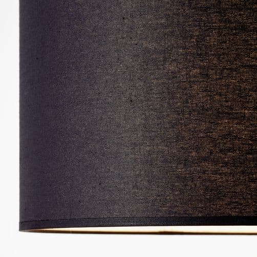 BRILLIANT lampa Esher taklampa 38cm svart | 1x A60, E27, 40W, lämplig för normala lampor (ingår ej)