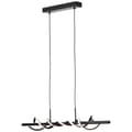 Miniatyrbillede 5 af 7: Brilliant Amalie LED pendel 95cm sort, metal/plastik, 1x LED integreret, 20 W, (lysstrøm: 2600lm, lysfarve: 3000K)
