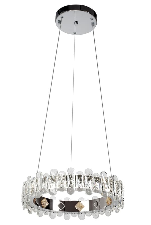 KRYSTAL LED LOFTSLAMPE APP1041-CP + FJERNBETJENING