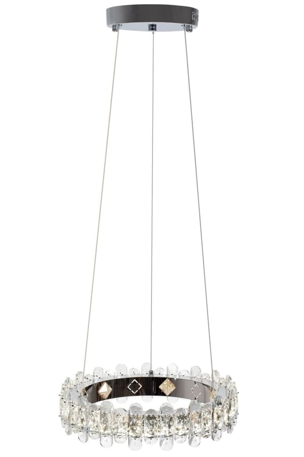 KRYSTAL LED LOFTSLAMPE APP1041-CP + FJERNBETJENING