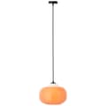 Miniatyrbild 3 av 8: Brilliant Blop taklampa 30cm orange glas/metall   1x A60, E27, 60 W, lämplig för normal lampa (ingår ej)
