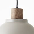 Miniatyrbillede 3 af 5: Brilliant Erena pendel 38cm taupe metal/træ   1x A60, E27, 60 W, egnet til normal lampe (medfølger ikke)
