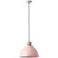 Miniatyrbild 2 av 5: Brilliant Erena taklampa 38cm ljusrosa metall/trä   1x A60, E27, 60 W, lämplig för normal lampa (ingår ej)