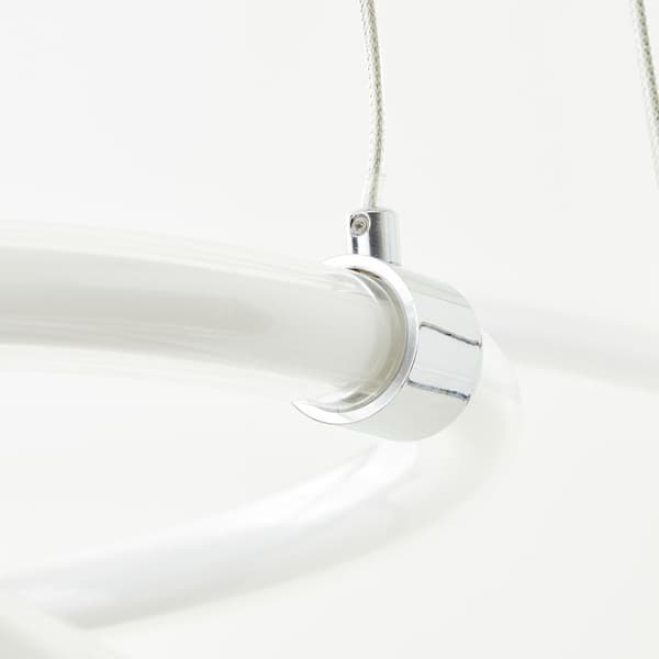 Brilliant Poolen LED taklampa 80cm krom aluminium/plast fjärrkontroll Internt dimbar via fjärrkontroll 60 W LED integrerad (ljusflöde: 8000lm, ljusfär