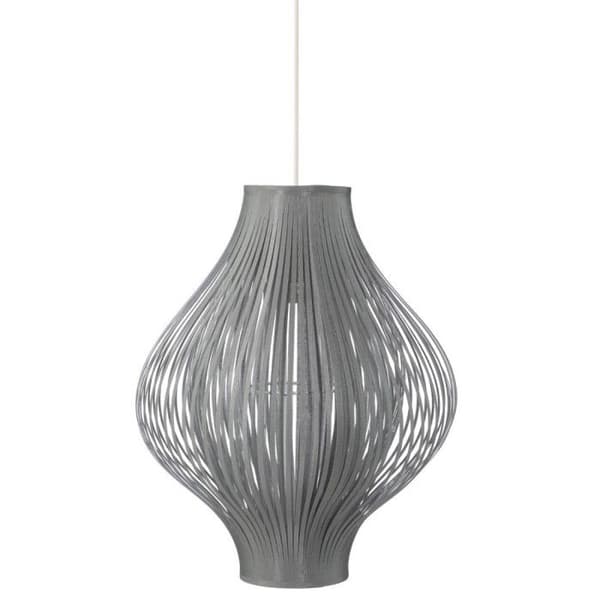Hopfällbar taklampa "Yisa" höjd 44 cm Atmosphera - Grå