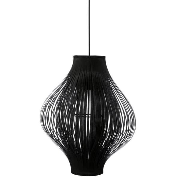 Hopfällbar taklampa "Yisa" höjd 44 cm Atmosphera - Svart