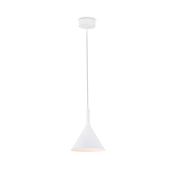 LED pendellampa - FARO - PAM-P - 11W - Aluminium - Vit - Inomhus Vit