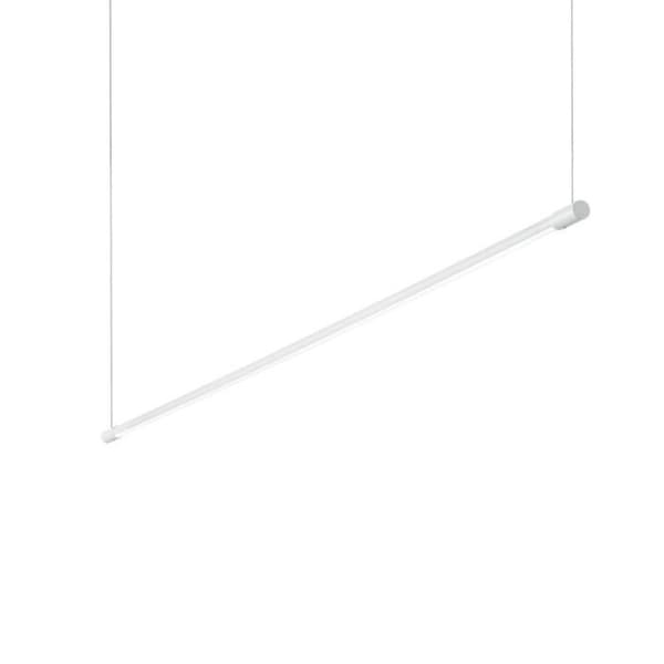 Dekorativ linjär LED-pendellampa - Märke - Vit - 3000K - Aluminium/metall/plast