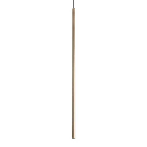 Ideal Lux FILO Tall Slim Pendel Taklampa Mässing 3000K