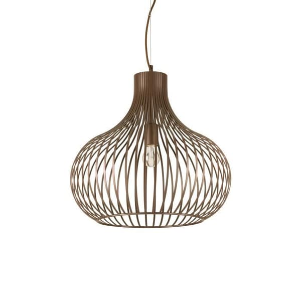 Upphängning - ideal lux - ONION SP1 D48 - Marron - Ø 47 cm - H min 59 cm - H max 144,5 cm