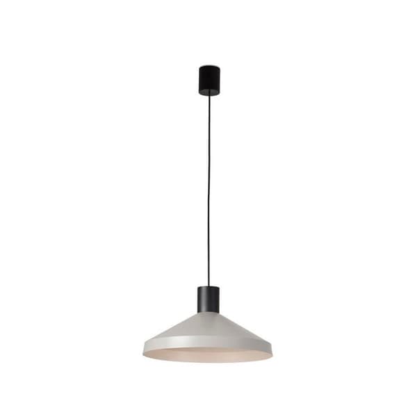 Hängande kupol - Faro - KOMBO - Stål - E27 - 40 cm Grå