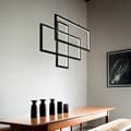 Miniatyrbild 2 av 2: Svart LED dekorativ integrerad taklampa, 93000K