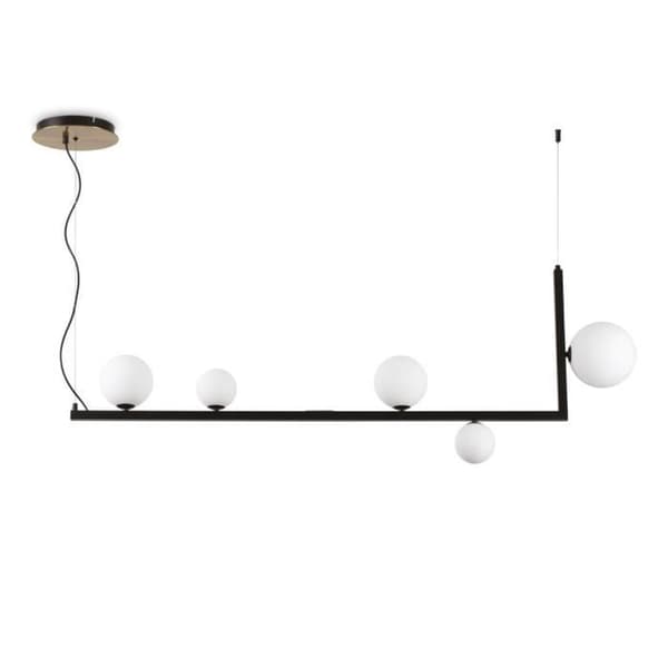 Ideal Lux BIRDS Taklampa Pendel Globe Bar Svart