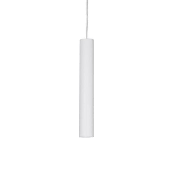 Pendel - IDEAL LUX - LOOK SP1 SMALL - Vit metall - Justerbar kabel - GU10 28W max