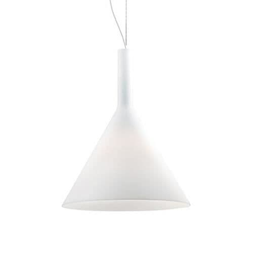 Ideal Lux COCKTAIL SP1 BIG, Kök, Vit, IP20, Yta, Vit, Glas Vit