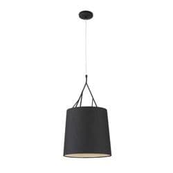 Svart taklampa Tree 1L E27 60W Svart