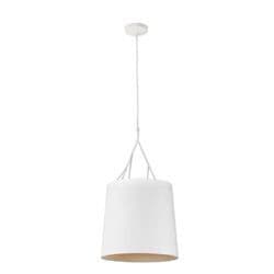 Vit taklampa Tree 1L E27 60W Vit
