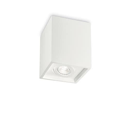 Vägglampa - IDEAL LUX - Ek PL1 Square Bianco - Vit - Inredning - Design