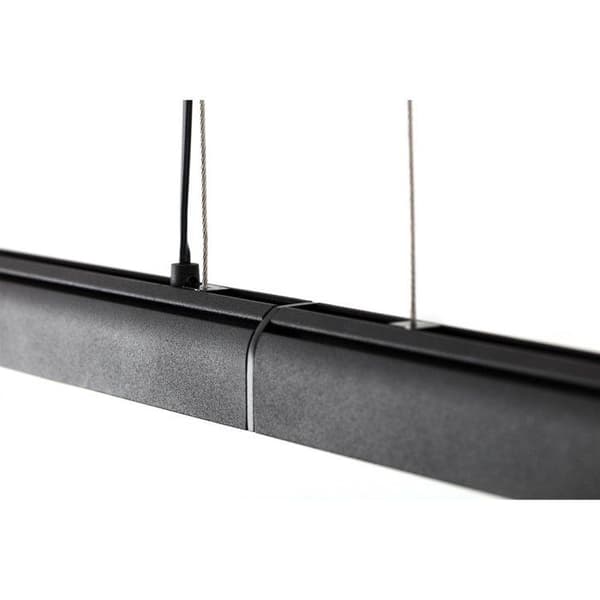 Svart hängande lampa med infälld dekor VICO 115 61104
