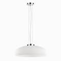 Miniatyrbild 1 av 2: Ideal Lux ARIA SP1 D50, Yta, Krom, Vit, Vit, Glas, Metall, Glas, Matsal