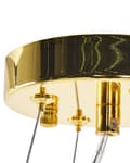 Miniatyrbillede 5 af 9: Lysekrone Multifarvet Glas ø 60 cm Moderne Krystallysekrone Prisme Design Chandelier til Spisebord Pendel Lampe