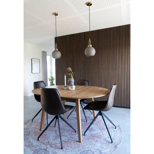Glaspendel - House Nordic - Luton - Boll - Ø25 cm - Textilsladd 150 cm