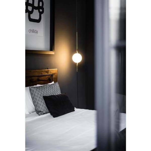 LE VITA pendellampa - Faro Barcelona - Glas och metall - 40 W - E27 - Integrerad LED