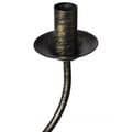 Miniatyrbild 6 av 7: Kristallkrona antiksvart metall 8 x E14 socklar -  Takkronor