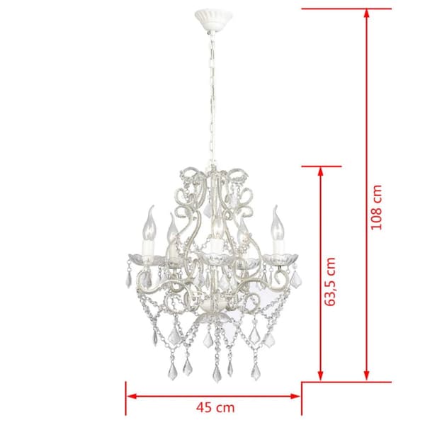 Lysekrone med 2800 krystaller E14 - Lysekrone - Lysekroner - Home & Living