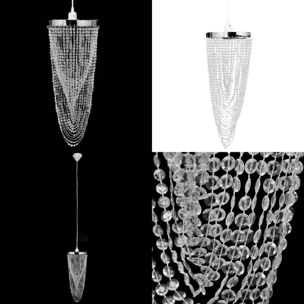 Kristallkrona 22 x 58 cm - Taklampa - Taklampor - Home & Living