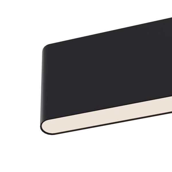 Maytoni svart LED pendellampa. Metall ram. Modern stil. Lm: 2400 K: 3000