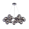 Miniatyrbild 4 av 4: Upphängning - Maytoni - Modern luminaire - Krommetall - Glas - 25 G9-lampor