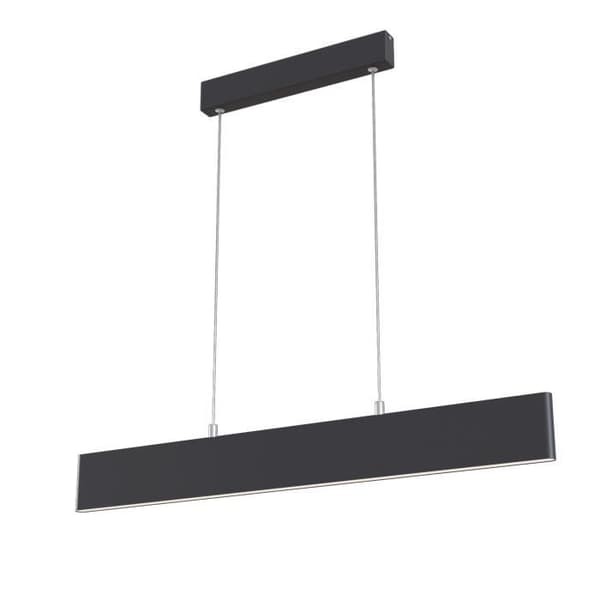 Maytoni Svart LED Pendellampa. Metall ram. Modern stil. Lm: 1900 K: 3000