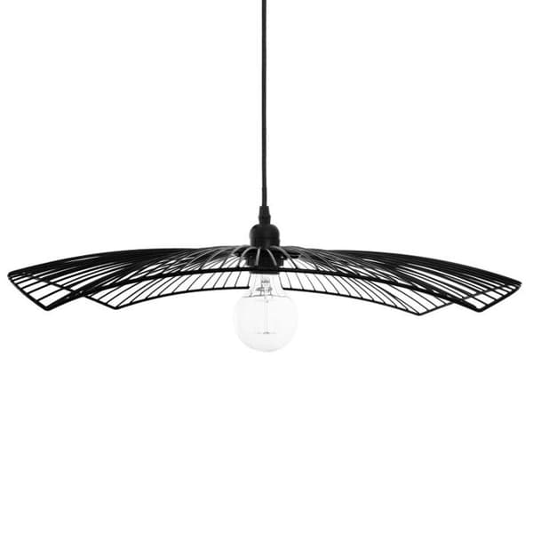 "Cuzco" taklampa i svart tråd, metall Diameter 58 cm Atmosphera