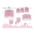 Miniatyrbild 6 av 6: Pendel för barn - DALBER - Enhörningar - Rosa - PVC - LED - 1 glödlampa(r)