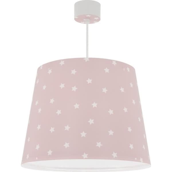 Dalber Starlight barnhängelampa - Stjärnmönster - Rosa
