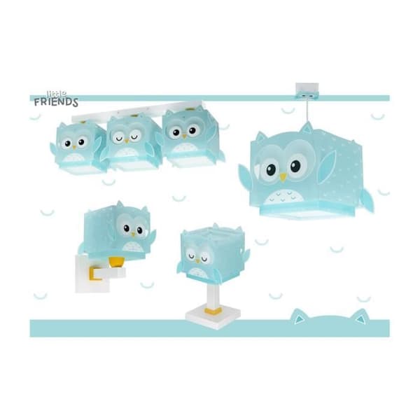 Dalber Little Owl Pendellampa - Glow in the Dark
