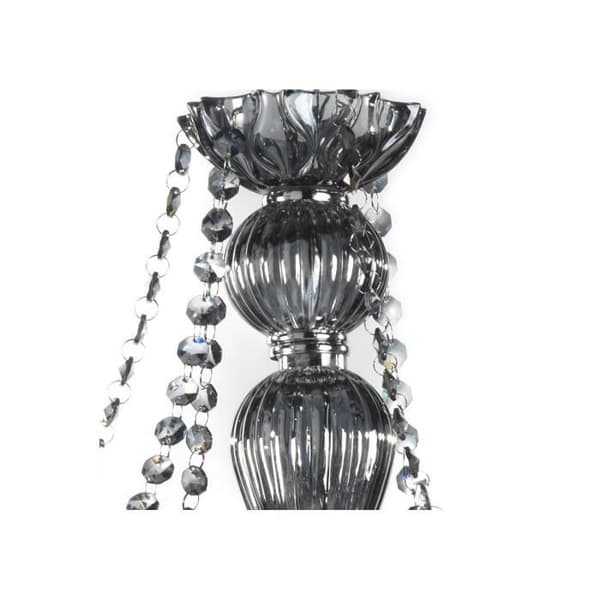 Ljuskrona med flera armar - ONLI - TEODORO - Glas och kristall - Diameter 65 cm - Kompatibel med dimbara glödlampor