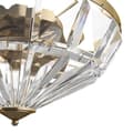 Miniatyrbild 3 av 4: Maytoni Facet Neoclassic Bowl Guld Semi-Flush Mount Taklampa