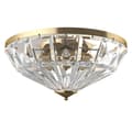 Miniatyrbild 1 av 4: Maytoni Facet Neoclassic Bowl Guld Semi-Flush Mount Taklampa