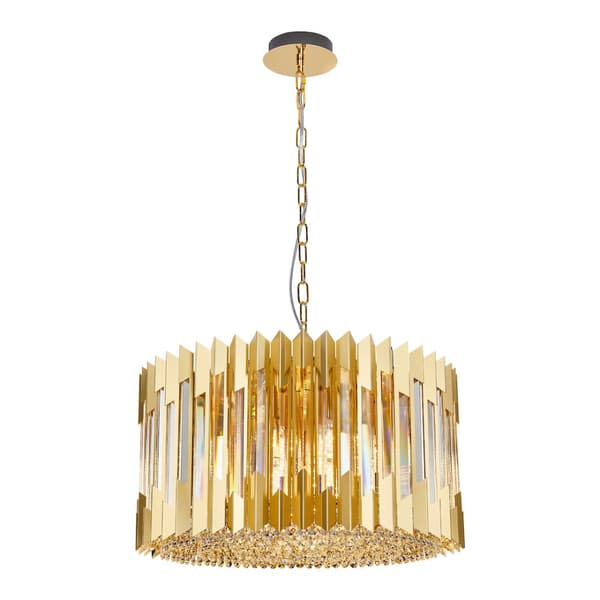 RITZ GULD lysekrone 12xE14