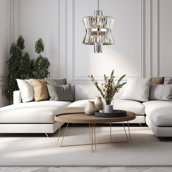 Ljuskrona AURELIA CHROME 8xE14