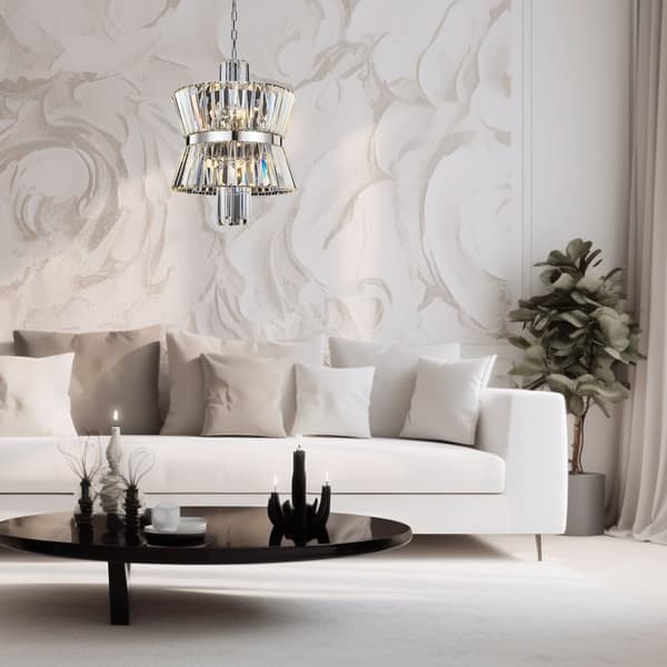Ljuskrona AURELIA CHROME 8xE14